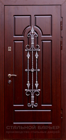 Дверь с ковкой №18